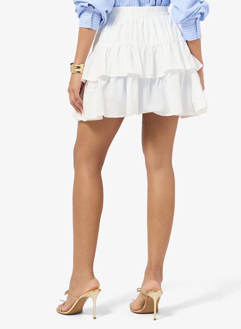 Ginger Ruffle Tiered Skirt - Image 2